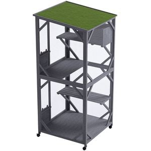 Advwin 186cm Cat Condo House Waterproof Cat Cage Enclosure Kitty Catio Pet