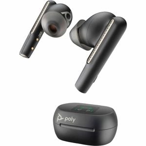 Poly Voyager Free 60+ UC Earbuds Carbon Black