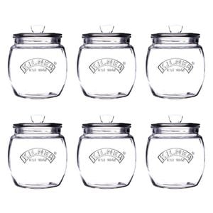 Kilner Universal Storage Jar 850ml Set of 6