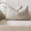 Gioia Casa 2-Pack Speckled Bouclé Cushion Covers 30cm x 50cm - Grey