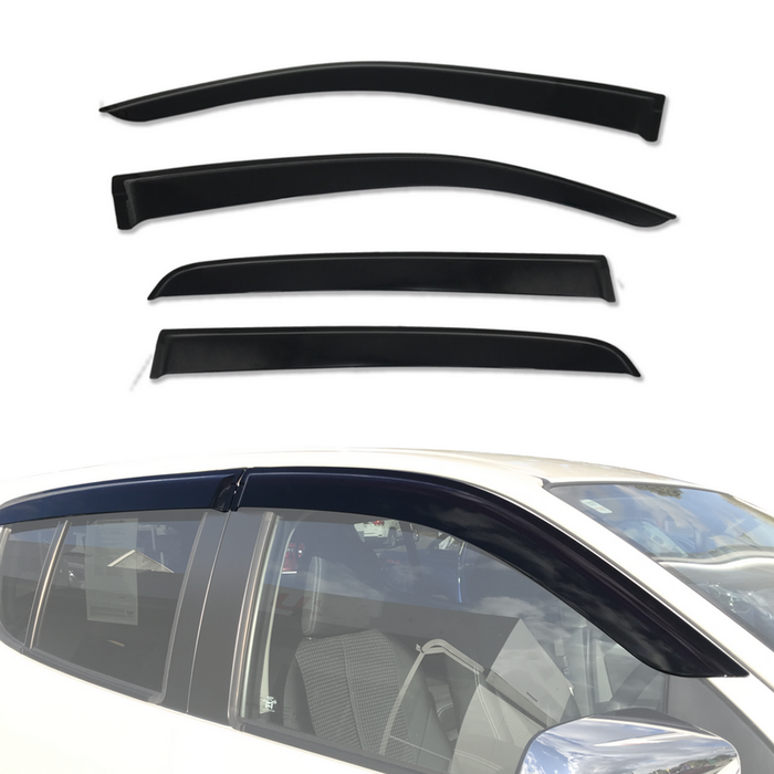 AUSGO Injection Weather Shields for Holden Trailblazer 2016-2020 Weathershields Window Visors Wind Deflectors
