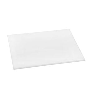 Hygiplas Chopping Board High Density Hdpe White 12x229x305mm Bakery And Dairy Food Prep Commercial Kitchen Utensil