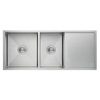 Mondella Stainless Steel 1.75 Bowl Sink With Drainer
