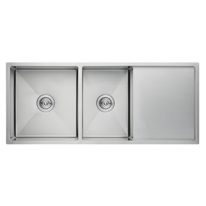 Mondella Stainless Steel 1.75 Bowl Sink With Drainer