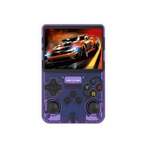 BDI R36s Retro Handheld Game Console-purple