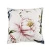 Bianca Indi Polyester Square White Cushion Cover Quilt Pillowcase - 43x43cm