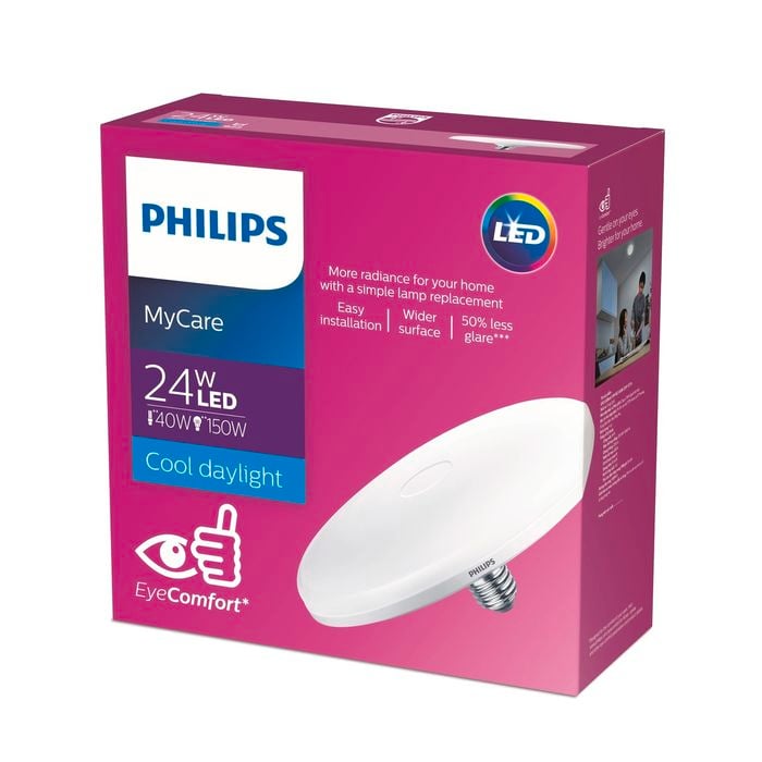 Philips 24W Cool Daylight Ceiling LED BC Bulb