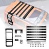 GWM Tank 300 2023-Onwards Embedded Roof Rack Side Ladder Stainless Steel Protective Frame Black
