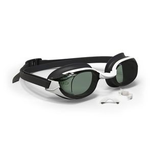 Swimming Goggles Corrective Smoked Lenses - 500 BFit - Black - L -6 / R -6