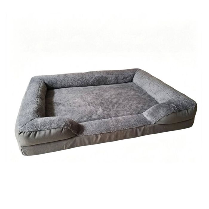 Medium Dog Puppy Pad Cat Bed Kennel Mat Cushion Bed 90x64x15 cm