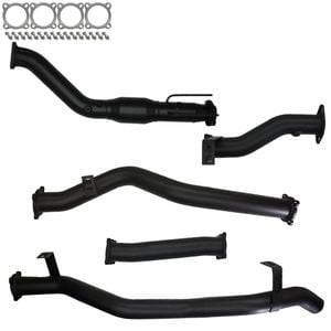 Ignite Exhausts Turbo Back For Toyota Landcruiser 79 Series V8 D/cab Cat & Straight Pipe Only 409 Stainless Steel