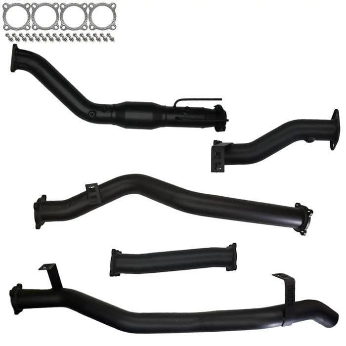 Ignite Exhausts Turbo Back For Toyota Landcruiser 79 Series V8 D/cab Cat & Straight Pipe Only 409 Stainless Steel