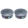 2PK Paws & Claws 20.5cm/1.5L Tuff Stuff Pet Bowl Large - Grey