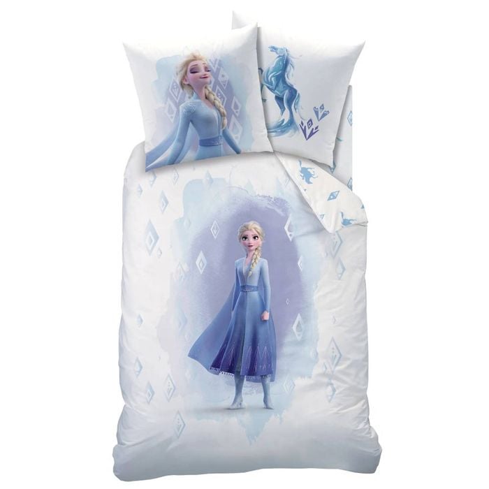 Disney Frozen Element Cotton Quilt Cover Set - Single Bed Size