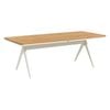 SIMPO Atlanta Outdoor Dining Table (220x100cm) - White