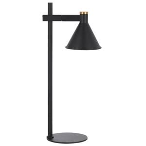 Telbix Rosner Modern Table Desk Lamp Light Metal Black Sand