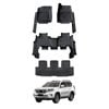 AUSGO 3-Row Set Car Floor Mats for Toyota Land Cruiser Prado 150 Series 7-Seat 2009-2024 (Auto Trans) Floor Liners