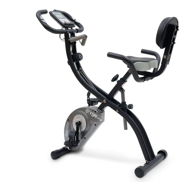 X-Bike Folding Recumbent Exercise Bike With Rope