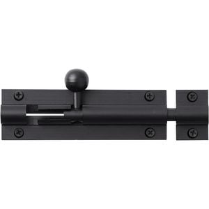 Delf Trade 100 x 32 x 9.5mm Matt Black Barrel Bolt