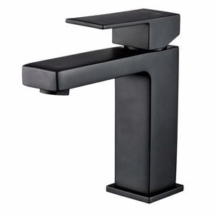Mondella Black Matte Rococo Basin Mixer - Suitable For Unequal / Mains Pressure