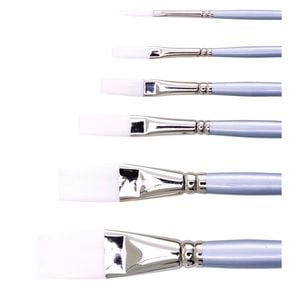 Jasart Size 3/4 Long Synthetic Paint Brush White