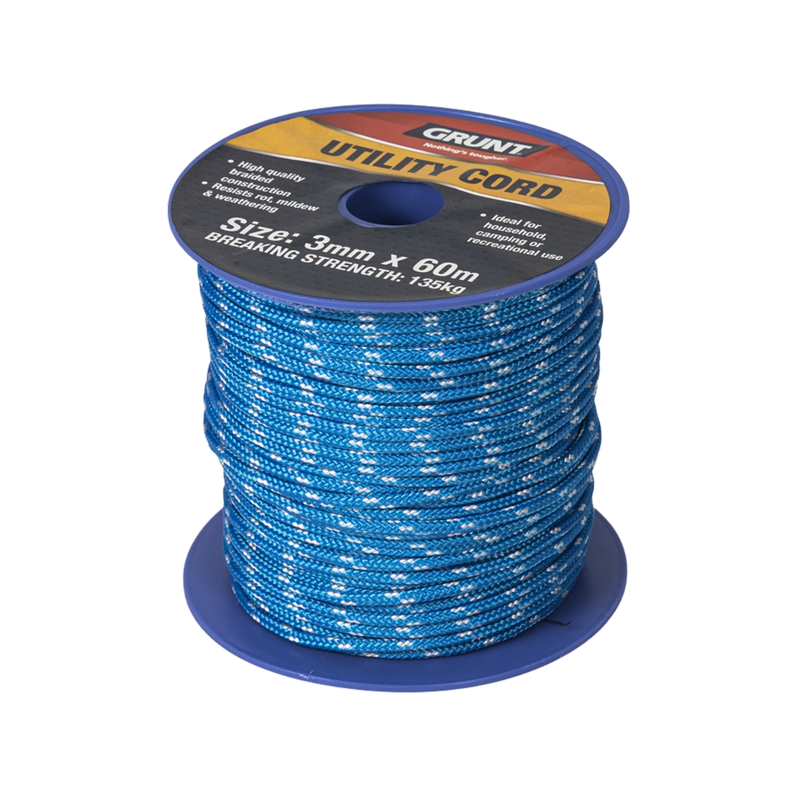 GRUNT 3mm x 60m Assorted Colour Utility Cord Bunnings Australia