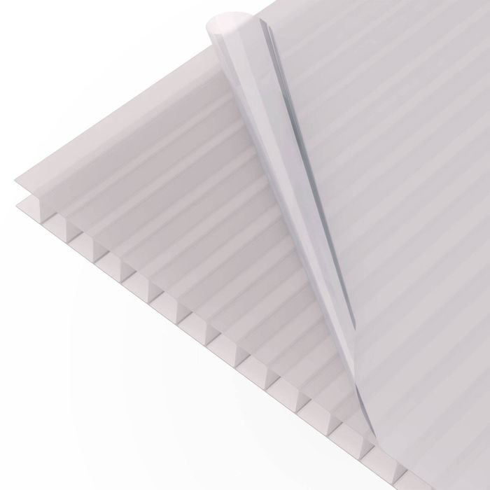 Suntuf 10mm x 6m Solar Ice Sunlite Twinwall Polycarbonate Roofing