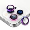 Tough On iPhone 15 Pro / iPhone 15 Pro Max Rear Camera Protector Tempered Glass Iridescent
