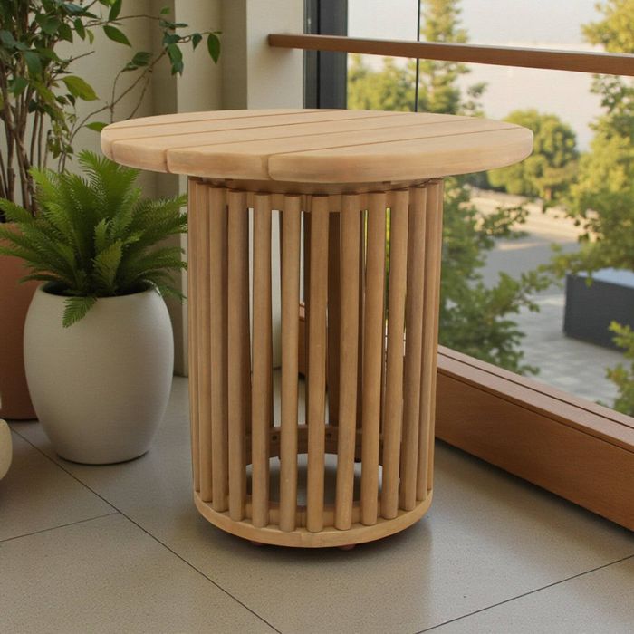 Carella Round 50cm Side Table