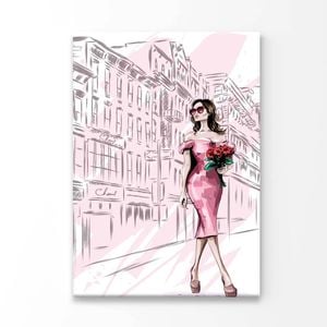 Elegant Fashion Store Art Print 100% Australian Made 60x90cm (Stretched Canvas)