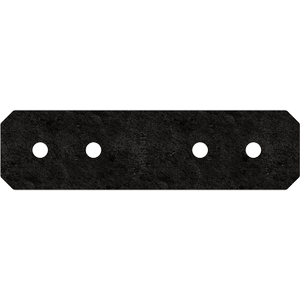 Simpson Strong-Tie 285 x 76mm Black Outdoor Accents Flat Strap