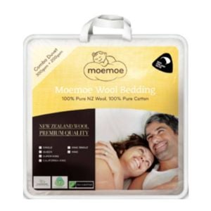 Moemoe 100% New Zealand Wool Combo Duvet Inner - 200+300gsm Queen