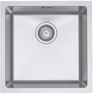SINX 400x 400mm Cube 40 Single Sink Bowl