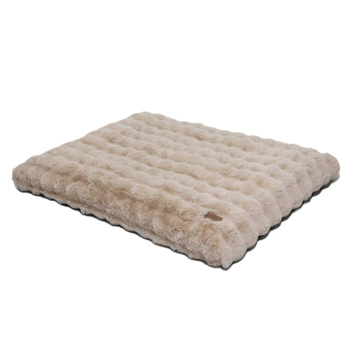 BingoPaw Wrap-Around Snuggle Plush Pet Crate Mat XL 105x70x12cm