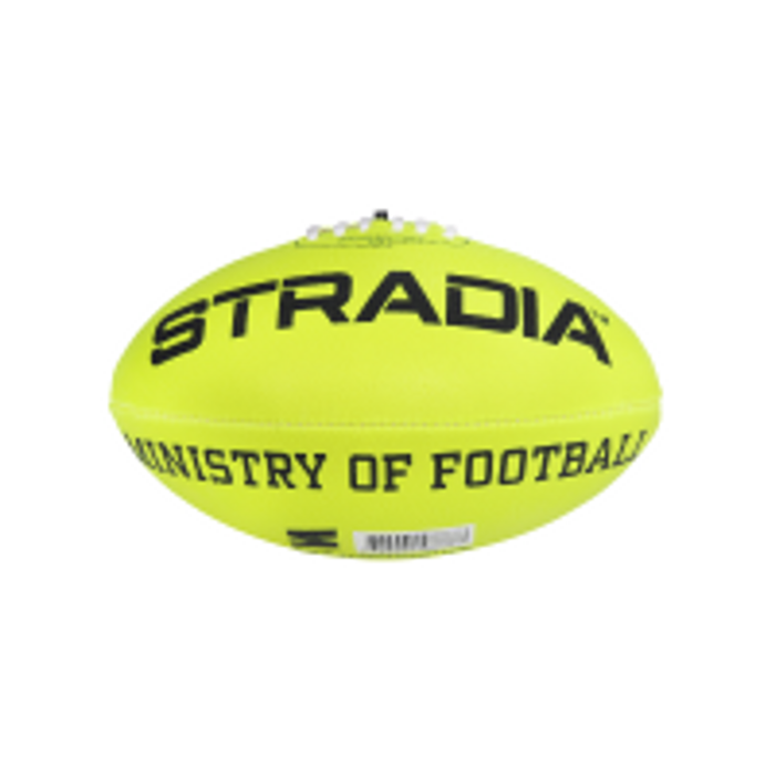 STRADIA Tornado Size 4 Aussie Rules Ball - Superior Play Standard with Enduring Quality Material