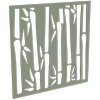 ProtectorAl 300 - 1200 x 300 - 1200mm Pale Eucalypt Bamboo Unframed Solid Aluminium Decorative Panel