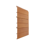 DECO 180 x 15mm 6.5m Casuarina DecoClad Aluminium V-Groove Cladding