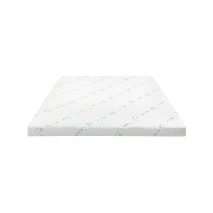 Bedra Memory Foam Mattress Topper Cool Gel Bamboo Cover 7-zone 8cm Queen
