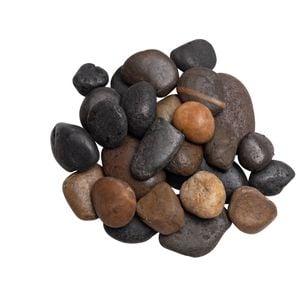 Tuscan Path 10kg 30-50mm Black Natural Mix Pebble