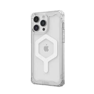 Urban Armour Gear Plyo MagSafe Phone Case For iPhone 15 Pro Ice/White