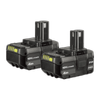 Ryobi 18V ONE+ 4.0Ah Battery - Twin Pack