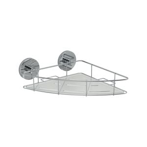 Fusion-Loc 16kg Stainless Steel Estate Corner Shower Caddy
