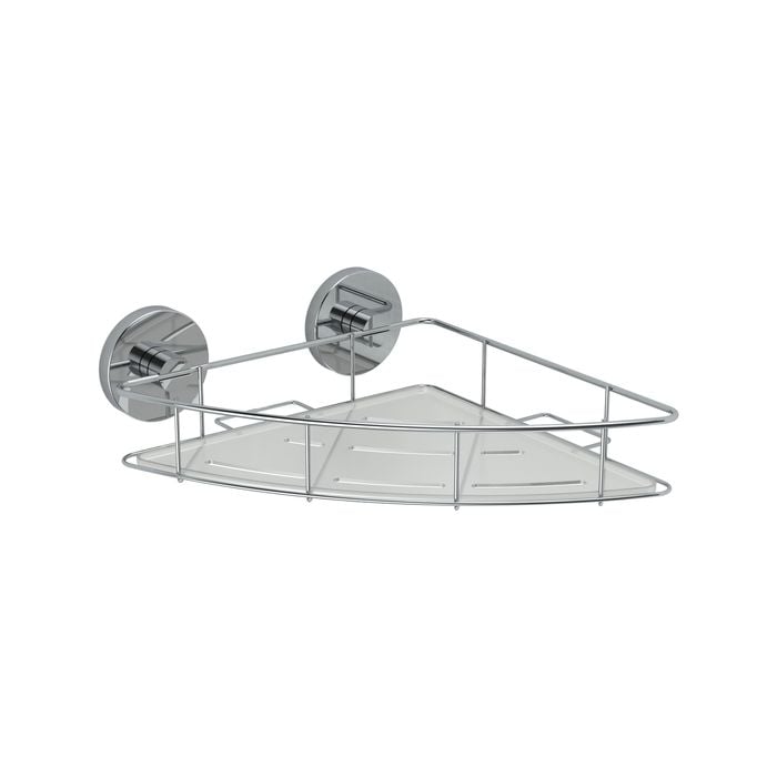 Fusion-Loc 16kg Stainless Steel Estate Corner Shower Caddy