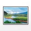 Banasura Sagar Dam India  Print 100% Australian Made 90x60cm  (Poster)