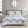 Renee Taylor Indie King Jacquard Yarn Dye Quilt Cover/Pillowcases Set