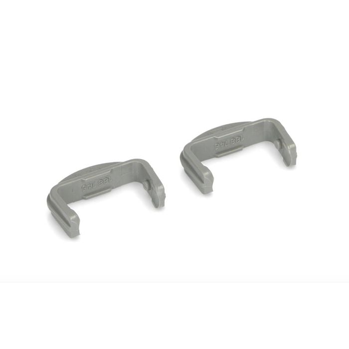 x2 Dishwasher Front Basket Rail End Cap (Set of x2) 1887460200, suits Blanco