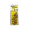 Zenith 6G x 16mm Brass Plated Hinge-Long Threads Countersunk Head Timber Screws - 40 Pack