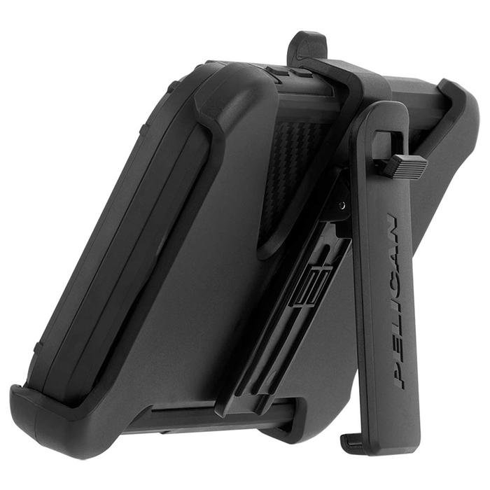 Pelican Shield Holster Case For iPhone 12 Pro Max Black Kevlar