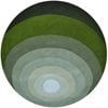Handtufted Wool Rug-florian 6446-sage Green-160x160cm