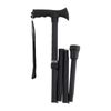evekare Foldable Walking Stick Black